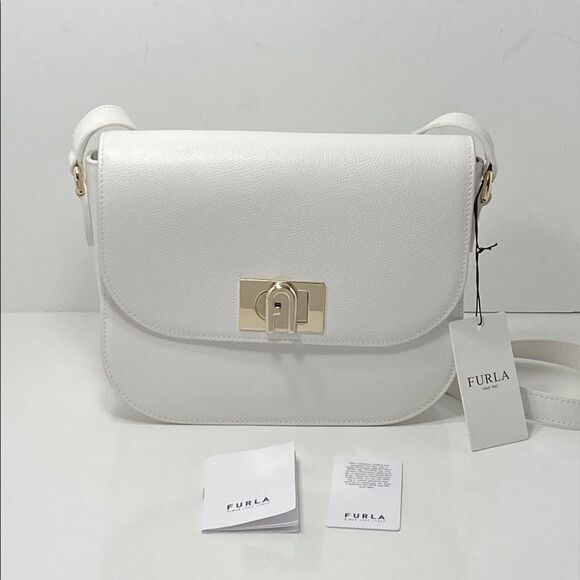 Furla Small Furla 1927 Leather Shoulder Bag - Picture 7 of 13